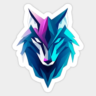 Wolf symbol Sticker